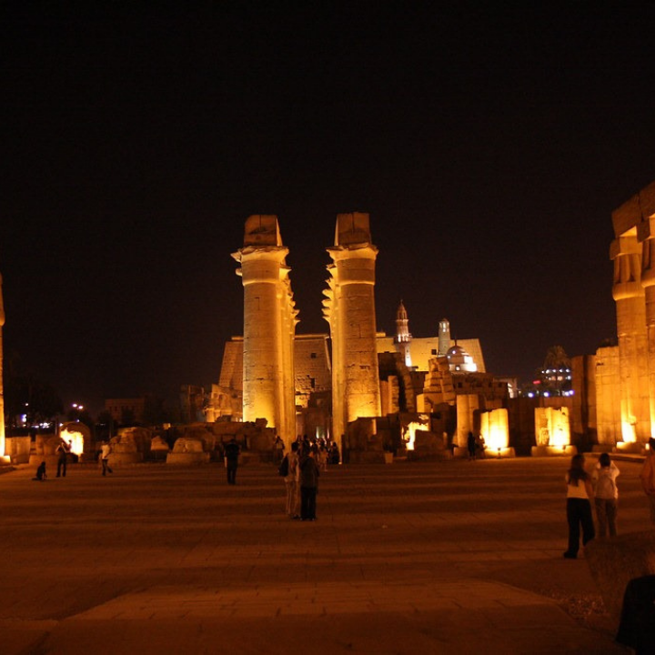 Sound and Light Show at Karnak Temple