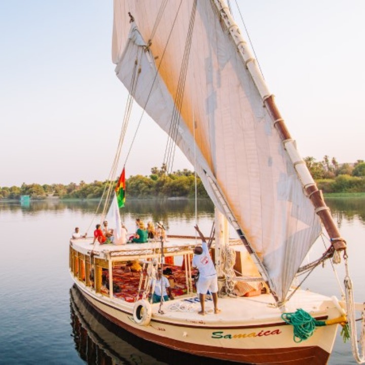 Overnight Private Felucca from Aswan to Luxor